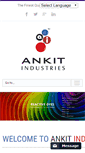 Mobile Screenshot of ankitind.com